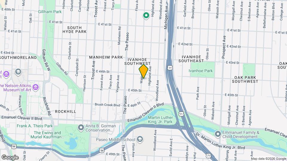 4417 Wayne Ave Map and Location Details