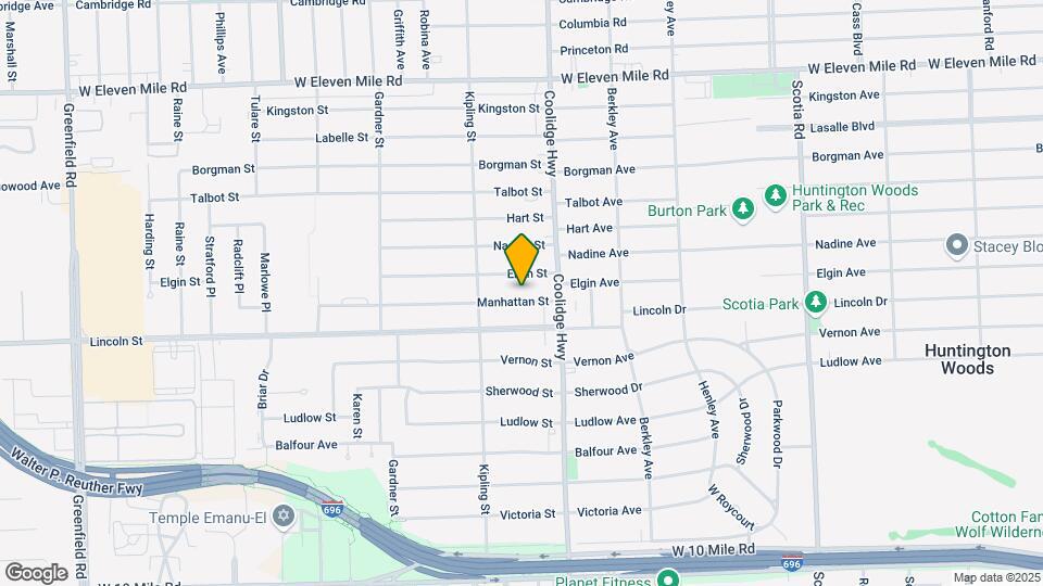 13660 Manhattan St Mapa y Detalles de la Ubicación