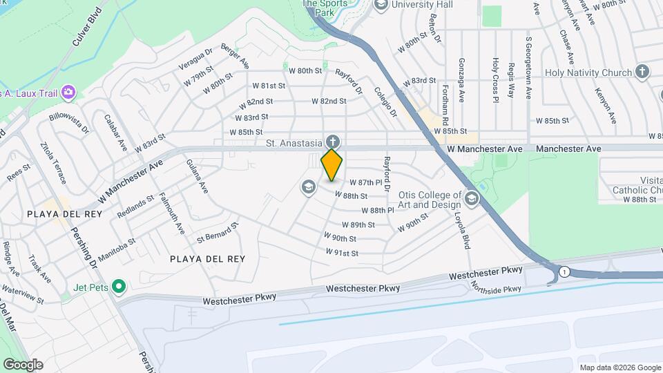 7515 W 88th St Map and Location Details