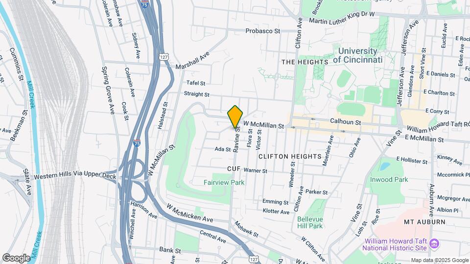 2365 Ravine St Map and Location Details