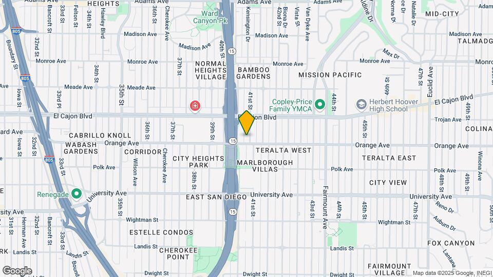 4220 41st St Map and Location Details