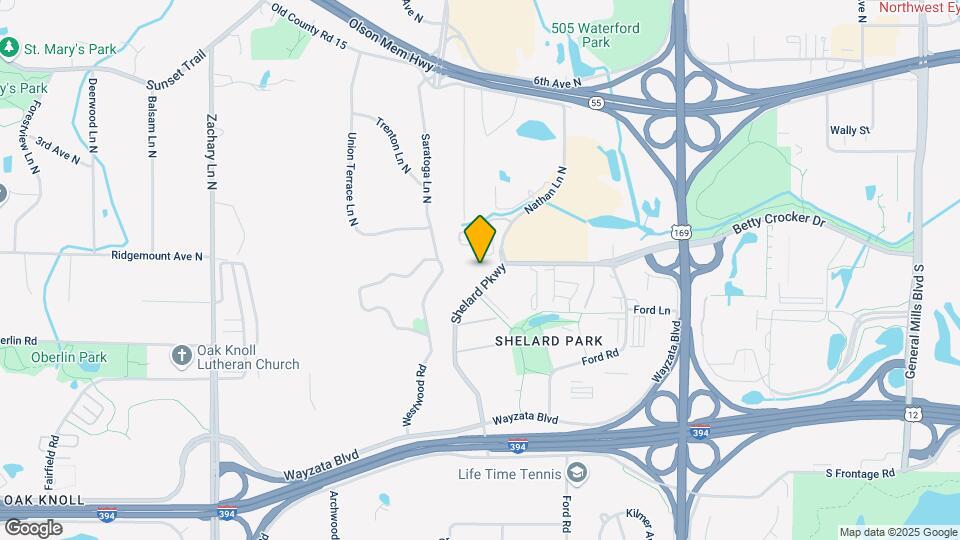 300 Shelard Pkwy Map and Location Details