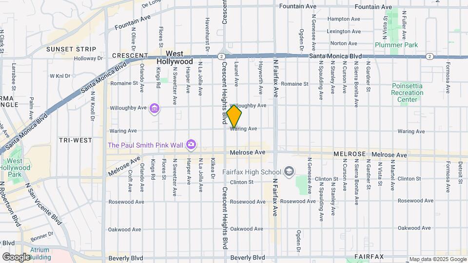 8062 Waring Ave Map and Location Details