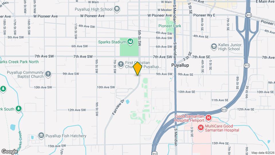 904 Fairview Dr Map and Location Details