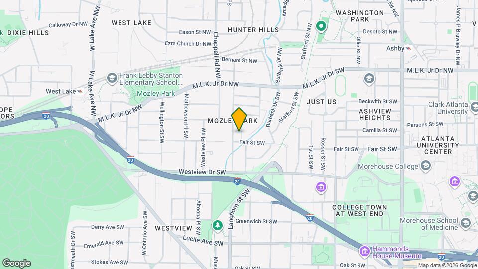 183 Chicamauga Pl SW Map and Location Details