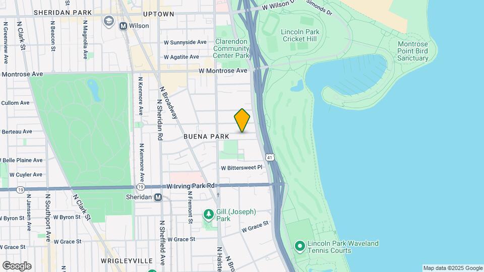 707 W Gordon Ter, Unit 1605 Map and Location Details