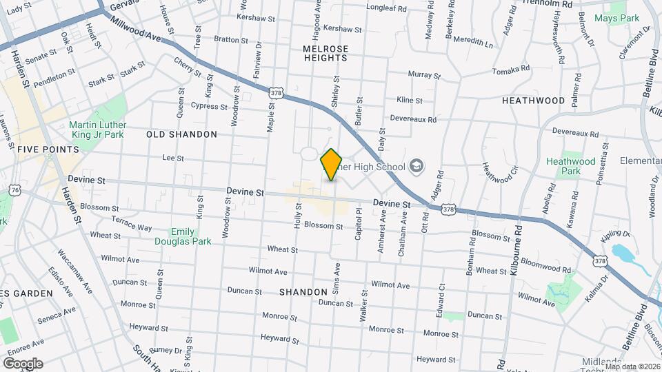 715-717 Sims Ave Map and Location Details