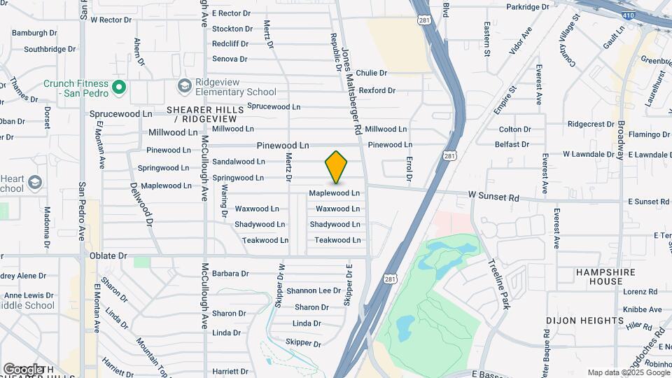 455 Maplewood Ln Map and Location Details