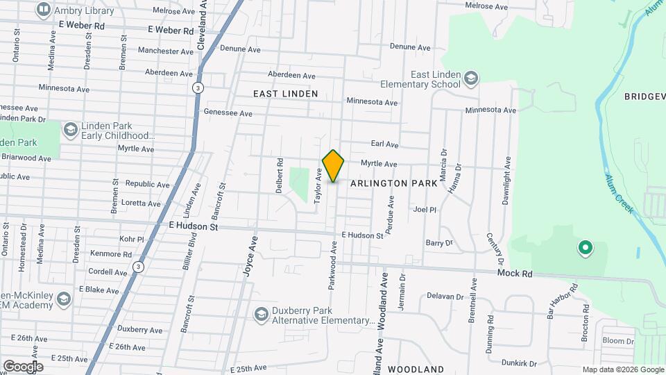 2317 Parkwood Ave Map and Location Details