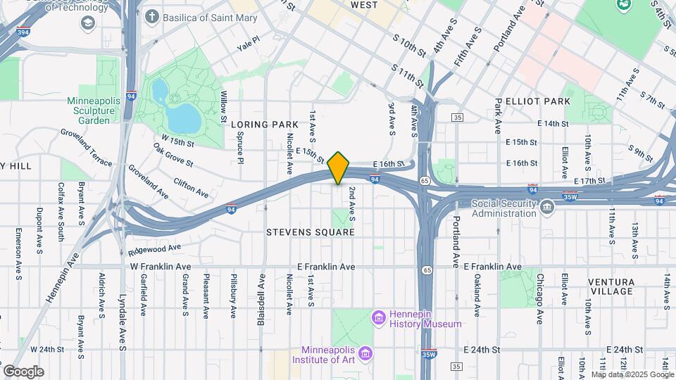 1705 Stevens Ave, Unit 101 Map and Location Details