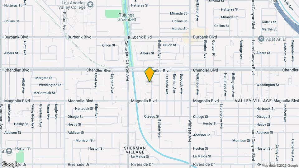 5301 Bluebell Ave Map and Location Details