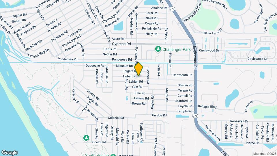 547 Hobart Rd Map and Location Details