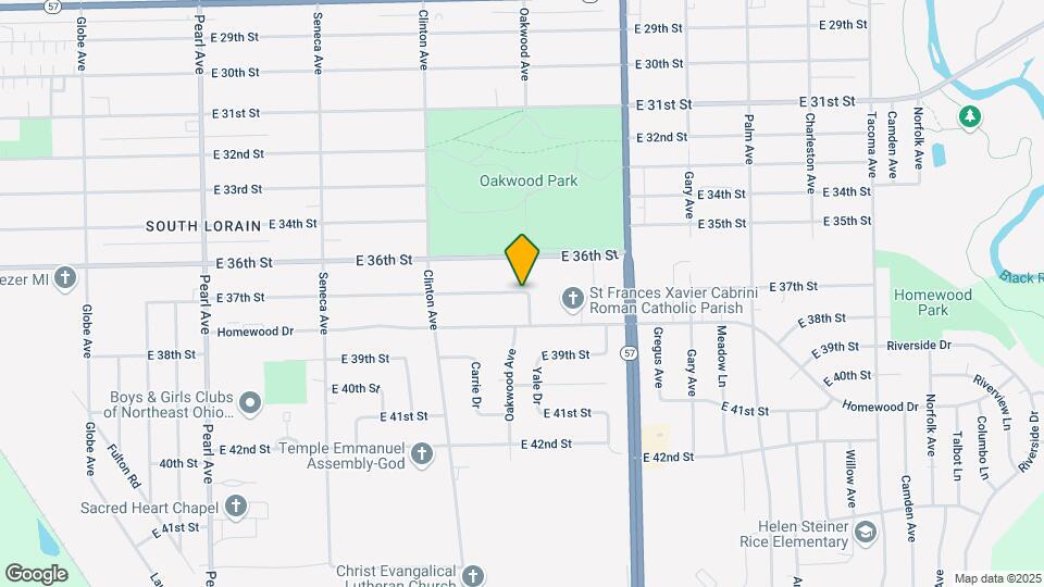 0 Oakwood Ave Map and Location Details