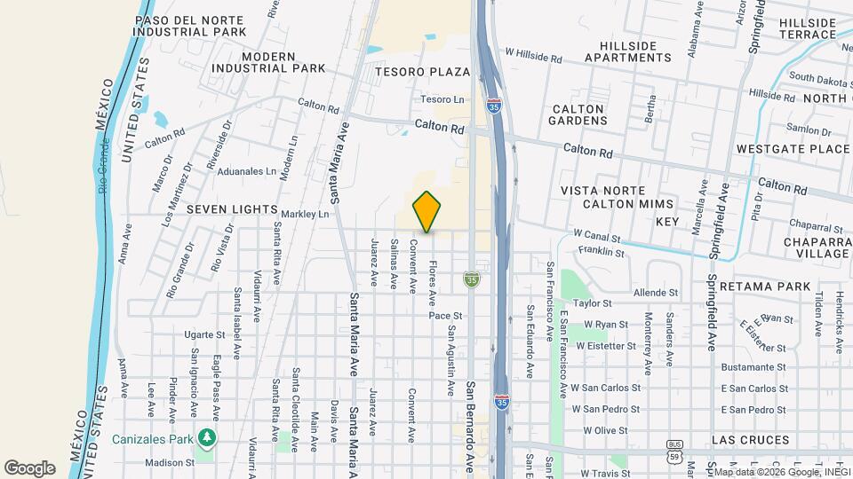 4416 Flores Ave Map and Location Details