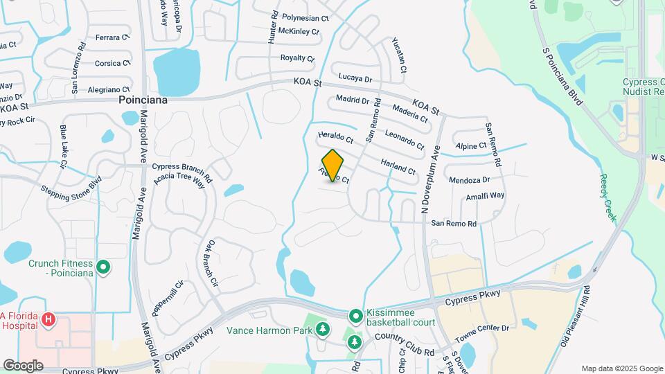 607 Estrada Ln Mapa y Detalles de la Ubicación