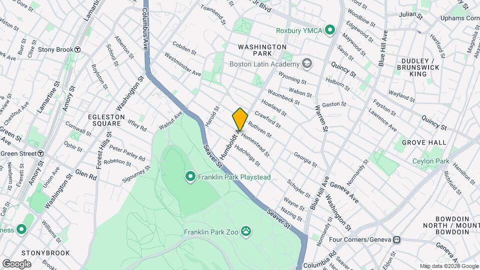 103 Homestead St Map and Location Details