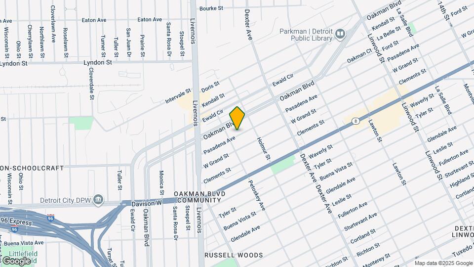 4074 Pasadena St Map and Location Details