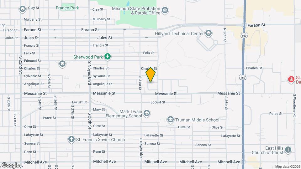 3128 Midland St Map and Location Details