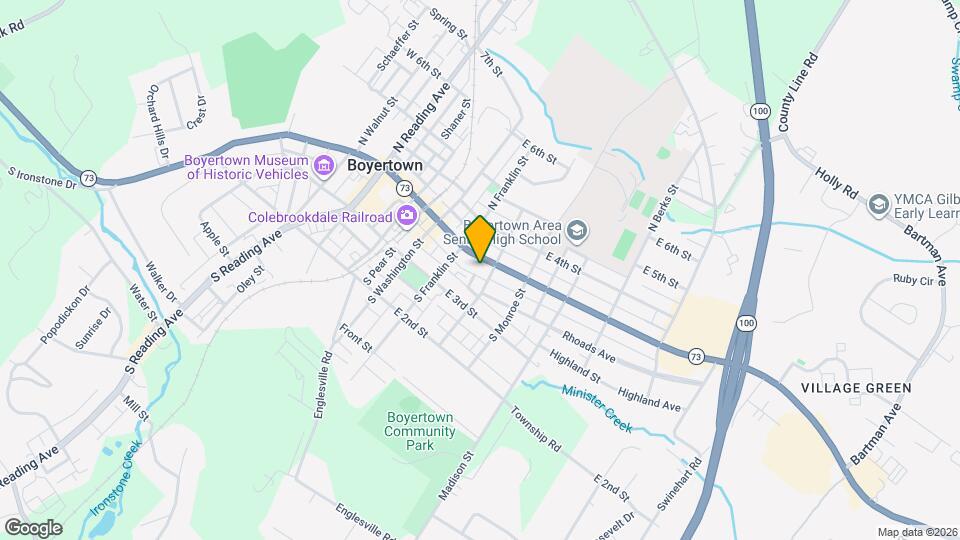 330 E Philadelphia Ave, Unit 1st Floor Map and Location Details
