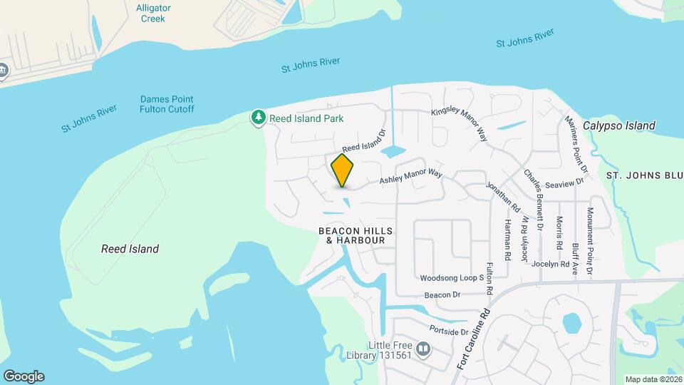 4836 Ashley Manor Way W Map and Location Details