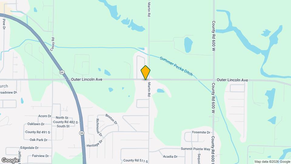 6533 Lincoln Ave Map and Location Details