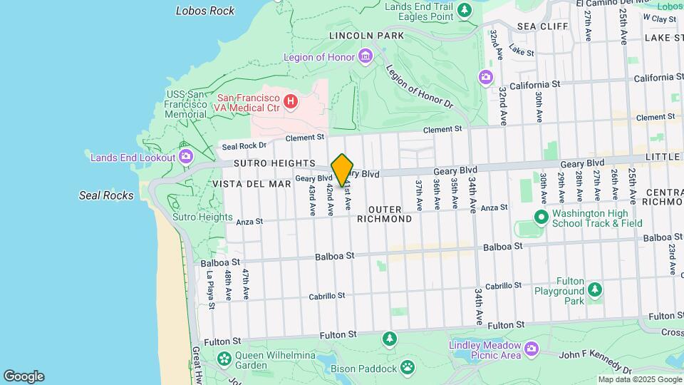 539-541 41st St Map and Location Details