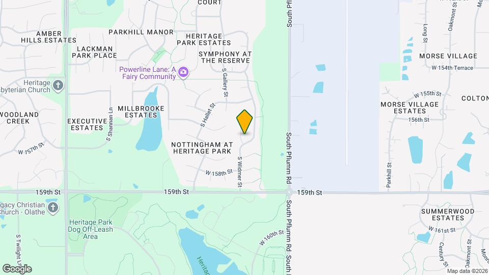 15665 S Rene St Map and Location Details