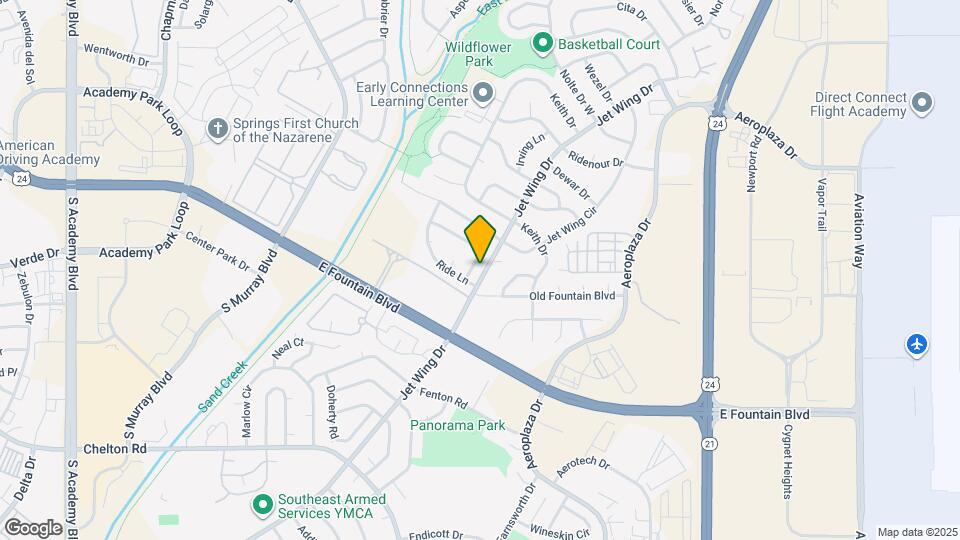 1425 Challenger Ave Map and Location Details