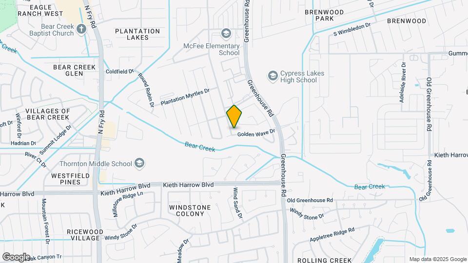 5418 Plantation Forest Dr Map and Location Details