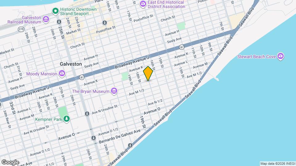 1301 17th St Map and Location Details