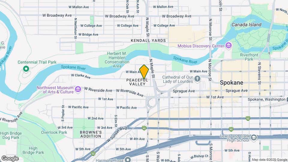 1623 W Clarke Ave Mapa y Detalles de la Ubicación
