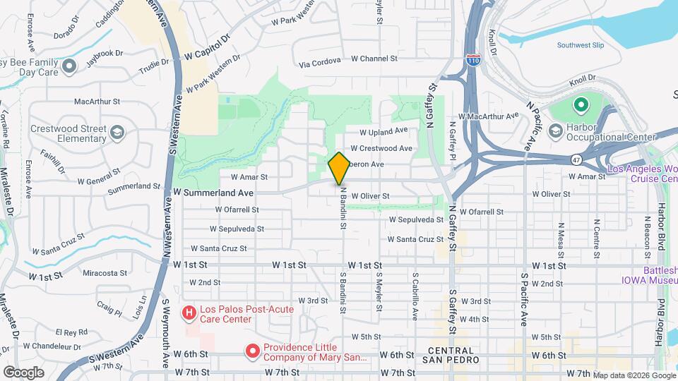 459 N Bandini St Map and Location Details