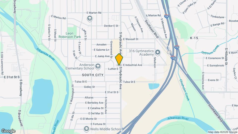 2945-2949 S Hydraulic Ave Map and Location Details