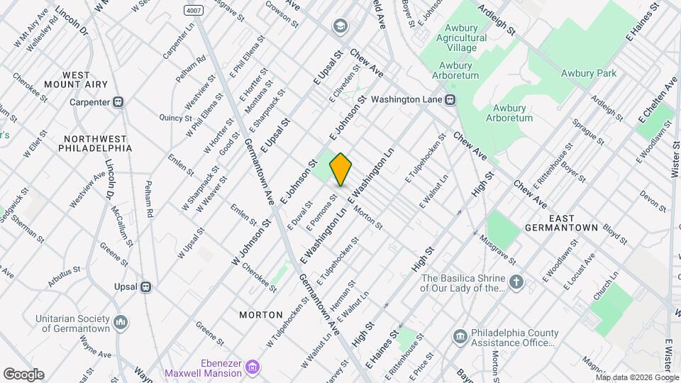 6321 Morton St, Unit 2nd Floor Map and Location Details
