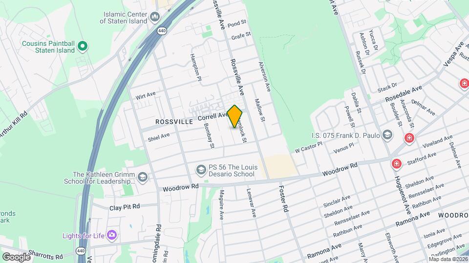 231 Gervil St Map and Location Details