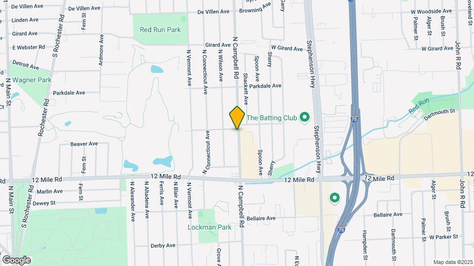 2039 N Campbell Rd Map and Location Details