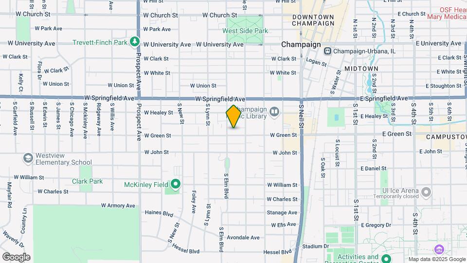 410 W Green St, Unit 4 Mapa y Detalles de la Ubicación