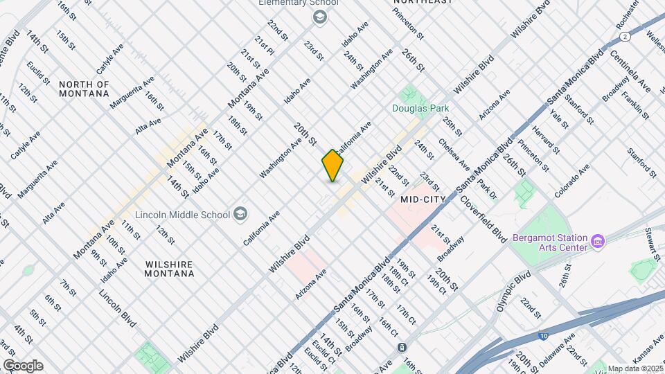 1133 19th St Mapa y Detalles de la Ubicación