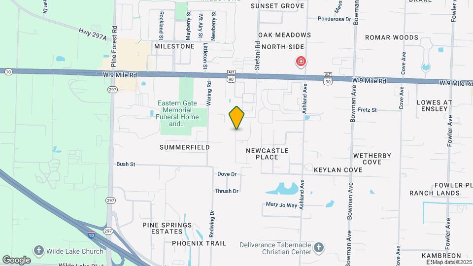 1650 Iroquois Ct Map and Location Details
