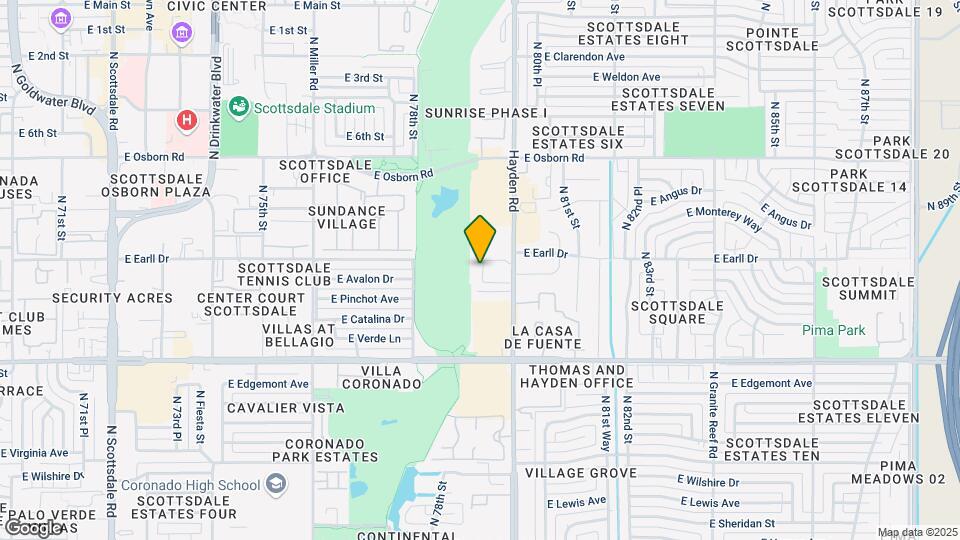 Dusk Scottsdale Apartments Mapa y Detalles de la Ubicación