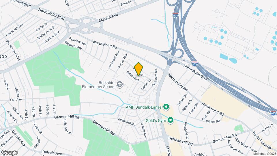 988 Dalton Ave Map and Location Details