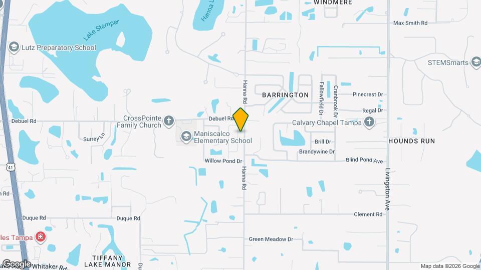 17608 Shadyside Cir Map and Location Details