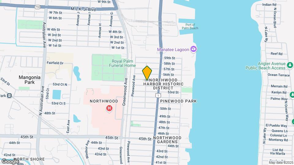 5510 Manning Ave Mapa y Detalles de la Ubicación