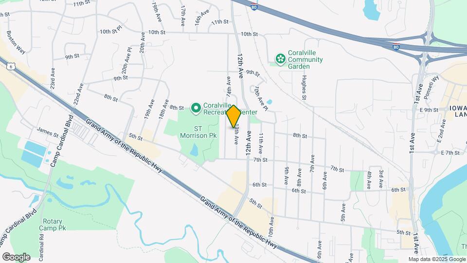 722 13th Ave Map and Location Details