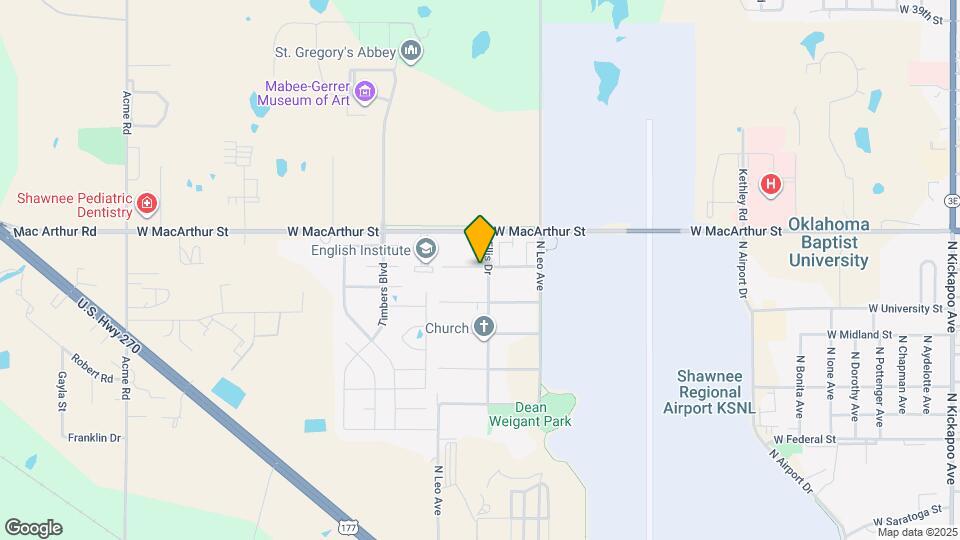 1815 W Wiley St Map and Location Details