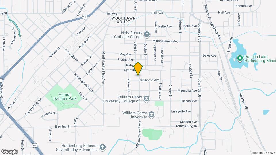 1205 Penton St Map and Location Details