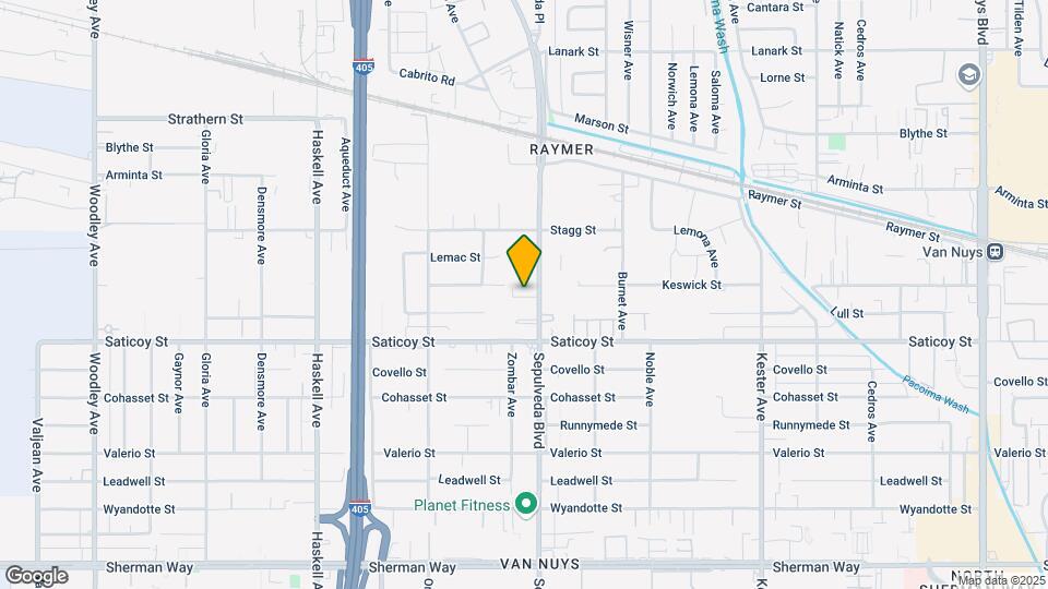 7657 Sepulveda Blvd Mapa y Detalles de la Ubicación