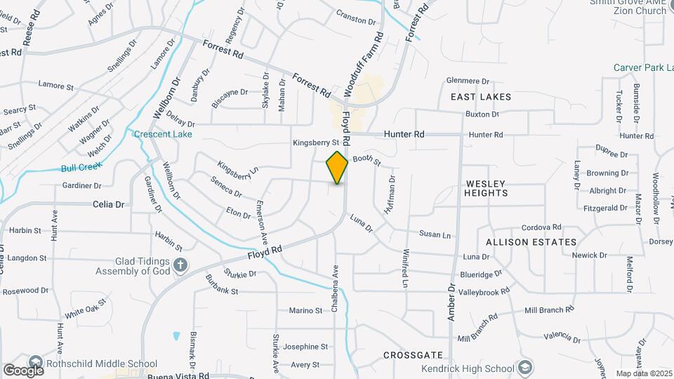 1838 Emerson Ave Mapa y Detalles de la Ubicación