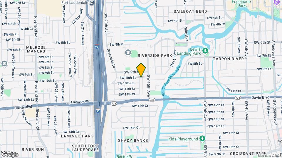 1010 SW 16th Ave Map and Location Details
