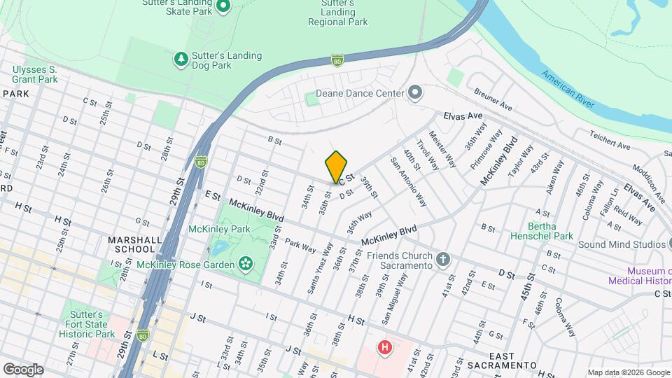 3522 C St Map and Location Details